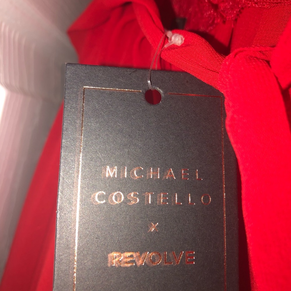 Michael Costello x Revolve red Dress - Picture 4 of 5